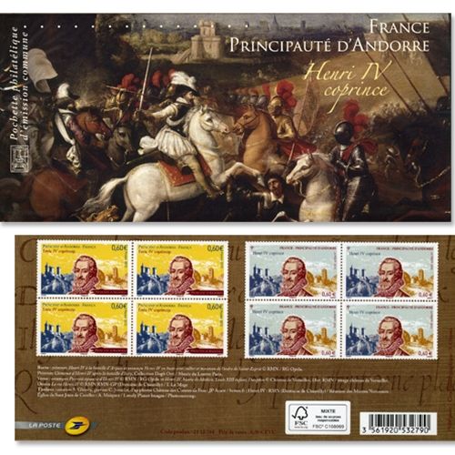 2012 - Joint issue-France-Andorra-(mounts)