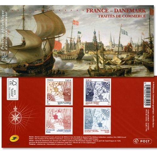 2013 - Joint issue-France-Denmark-(mounts)