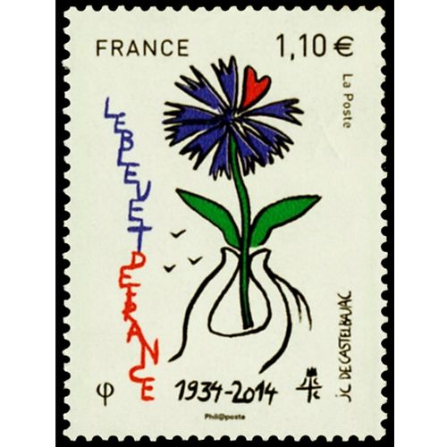 n° 4907 - Sello Francia Correo