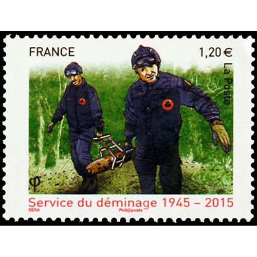 n° 4927 - Sello Francia Correo