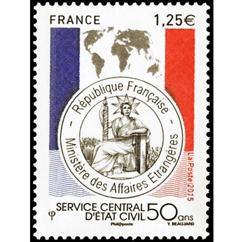 n° 4959 - Sello Francia Correo