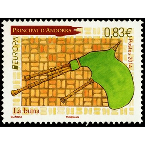 n° 752 - Sello Andorra Correo