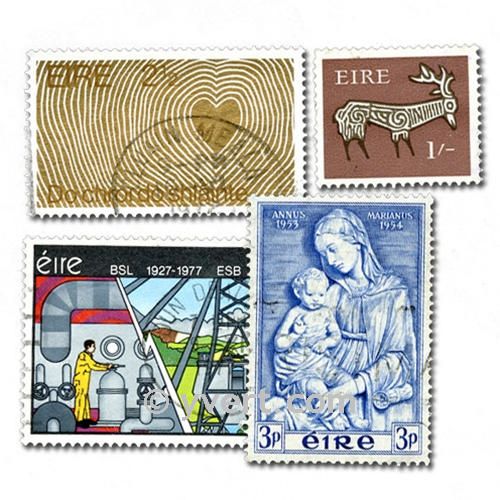 IRELAND: envelope of 200 stamps