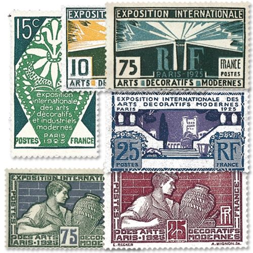 nr. 210/215 -  Stamp France Mail