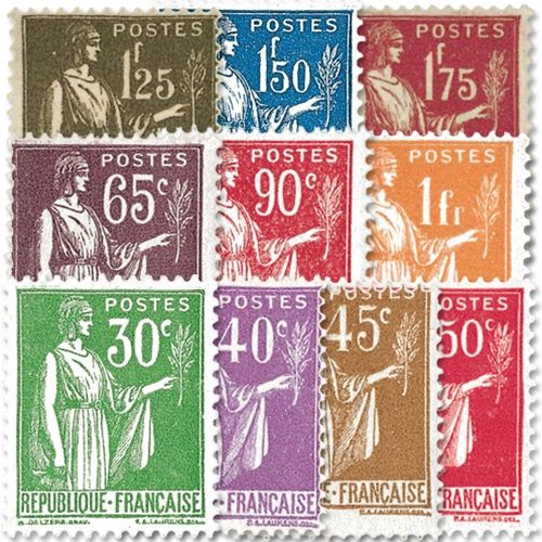 n° 280/289 -  Timbre France Poste