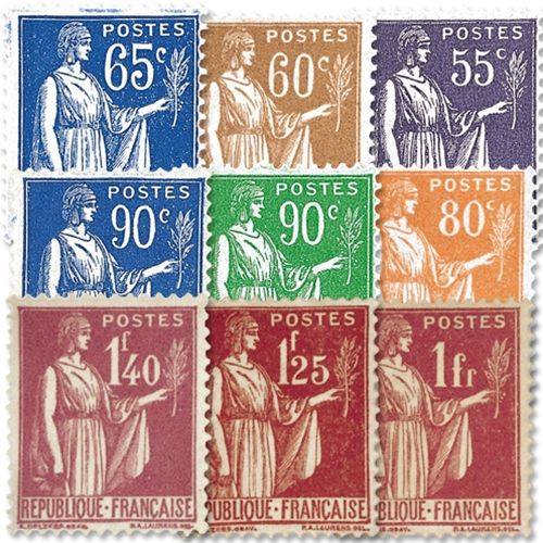 nr. 363/371 -  Stamp France Mail