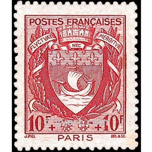 n.o 537 -  Sello Francia Correos