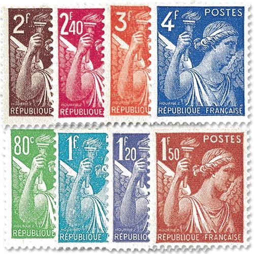 n° 649/656 -  Timbre France Poste