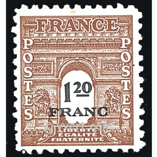 n.o 707 -  Sello Francia Correos