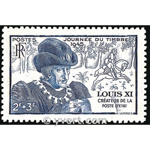 nr. 743 -  Stamp France Mail