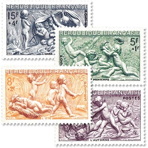 nr. 859/862 -  Stamp France Mail