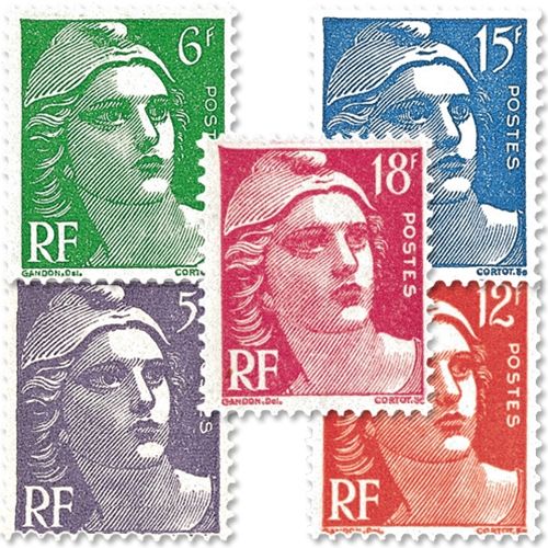 nr. 883/887 -  Stamp France Mail