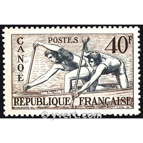 n.o 963 -  Sello Francia Correos