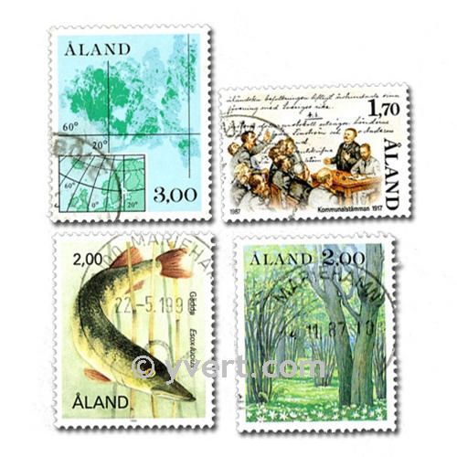 ALAND: envelope of 10 stamps