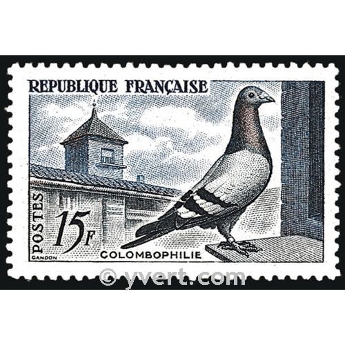 n.o 1091 -  Sello Francia Correos