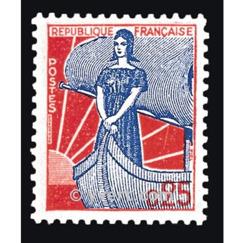 nr. 1234 -  Stamp France Mail