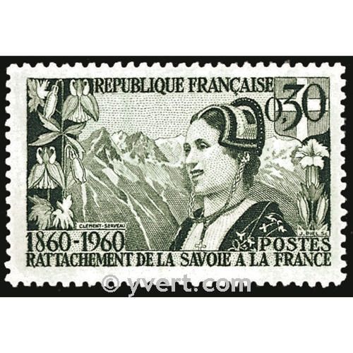 n.o 1246 -  Sello Francia Correos