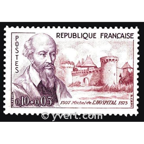 nr. 1257 -  Stamp France Mail