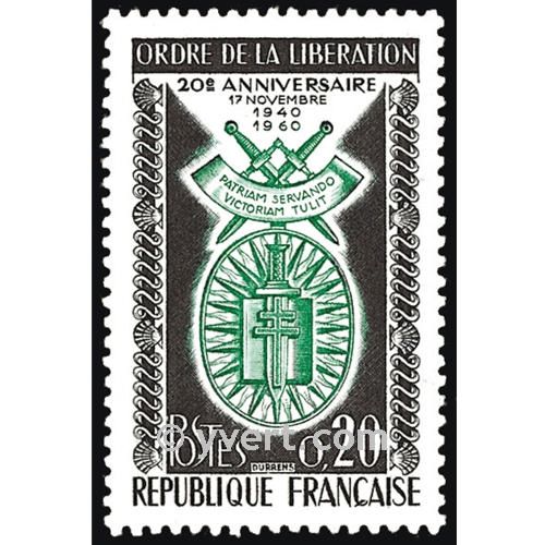 nr. 1272 -  Stamp France Mail