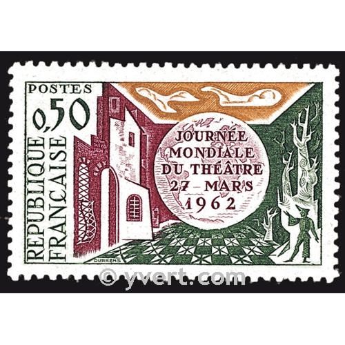 n° 1334 -  Timbre France Poste