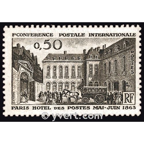 nr. 1387 -  Stamp France Mail