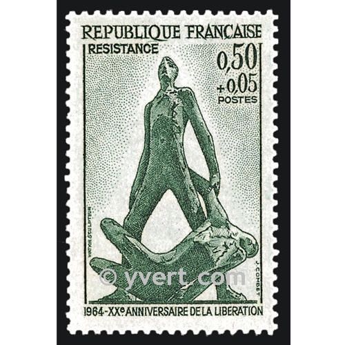 n° 1411 -  Timbre France Poste