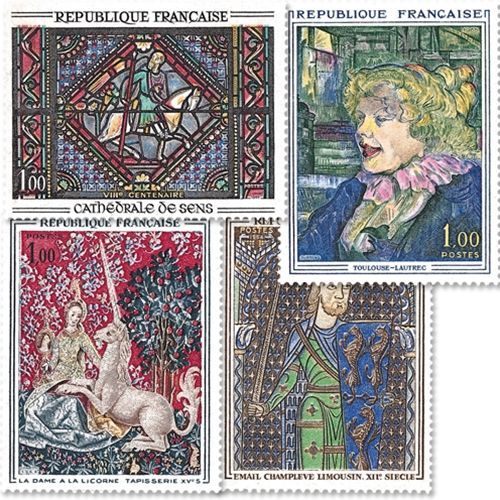 nr. 1424/1427 -  Stamp France Mail