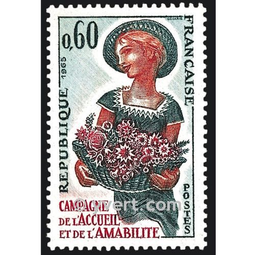 n.o 1449 -  Sello Francia Correos