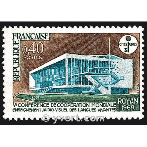 n.o 1554 -  Sello Francia Correos