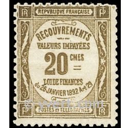 nr. 45 -  Stamp France Revenue stamp