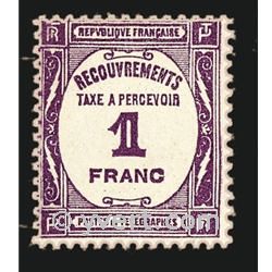 n.o 59 -  Sello Francia Tasa