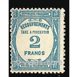 n° 61 -  Selo França Taxa