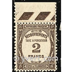 n° 62 -  Selo França Taxa