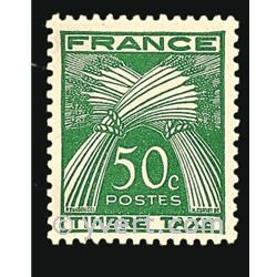 n.o 80 -  Sello Francia Tasa