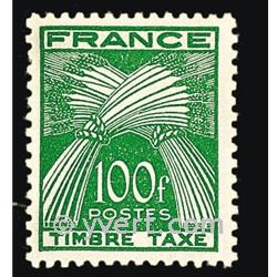 n° 89 - Timbre France Taxe