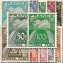 n° 78/89 - Timbre France Taxe