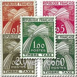 n.o 90 / 94 -  Sello Francia Tasa