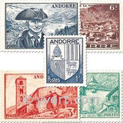 n° 119/137 -  Timbre Andorre Poste