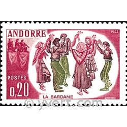 nr. 166 -  Stamp Andorra Mail