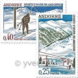 n° 175/176 -  Timbre Andorre Poste