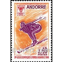 n° 187 -  Timbre Andorre Poste