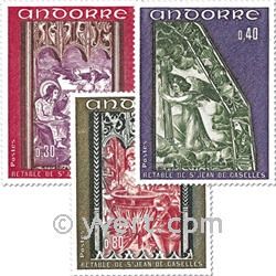 nr. 206/208 -  Stamp Andorra Mail