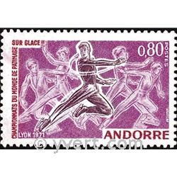 n° 209 -  Timbre Andorre Poste