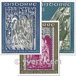 nr. 221/223 -  Stamp Andorra Mail