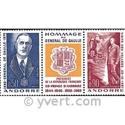 nr. 225A -  Stamp Andorra Mail