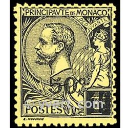 n° 53 -  Timbre Monaco Poste