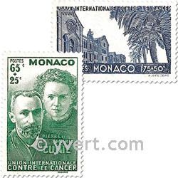 n° 167/168 -  Timbre Monaco Poste