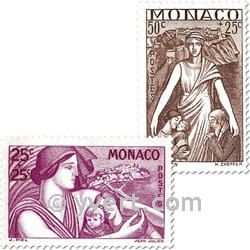 n° 215/224 -  Timbre Monaco Poste