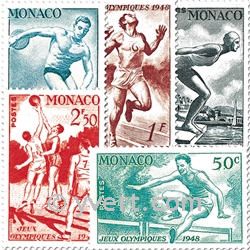 n° 319/323 -  Timbre Monaco Poste