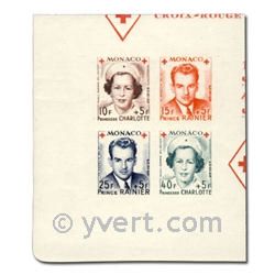 n° 334B/337B -  Timbre Monaco Poste